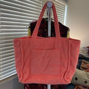 Shade And Shore Orang Terry Cloth Bag